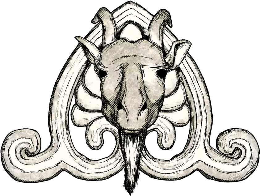 Resource U2013 The Uninvisited Isle Illustration Png Goat Head Png