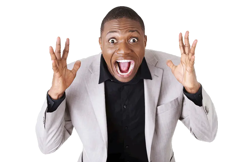 Surprised Black Man Png Transparent Surprise Man Png Happy Man Png