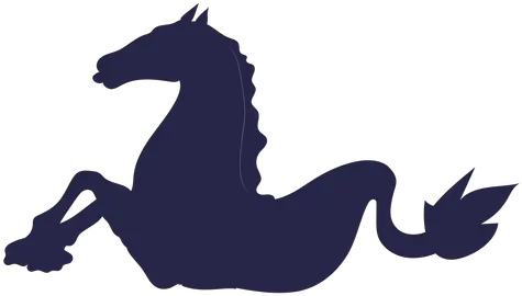 Creature Horse Fish Silhouette Transparent Png U0026 Svg Stallion Fish Silhouette Png