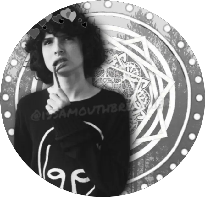 Finn Finnwolfhard Finnwolfhardicon Crew Neck Png Finn Wolfhard Png