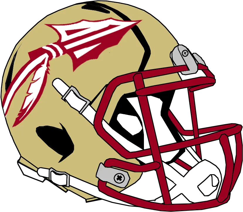 Helmet Clipart Fsu Florida State Football Logos Png Florida State Helmet Logo Png Green Bay Packer Helmet Icon