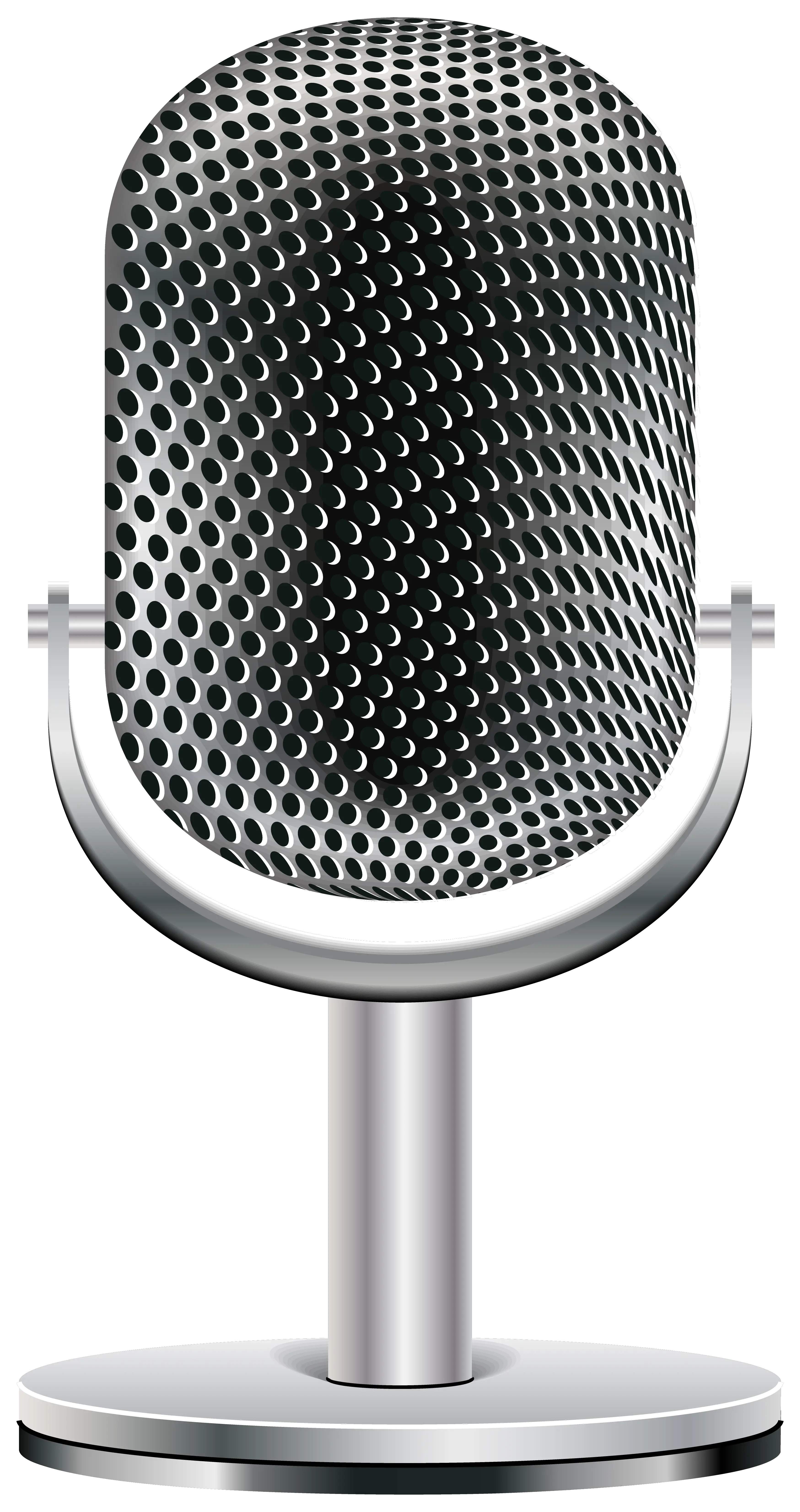 Hand Gripping Condenser Microphone Png