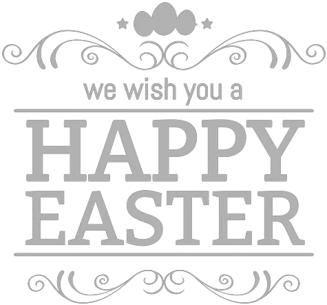 Transparent Png Svg Vector File Happy Easter White Png Happy Easter Png