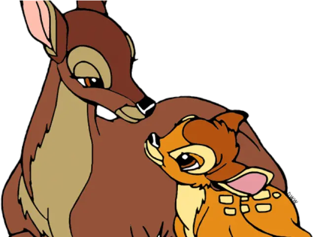 Bambi Png Transparent Cartoon Disney Bambi And Mom Bambi Png