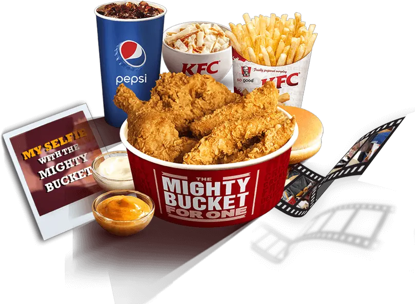 Download Hd Win Gopro Camera From Kfc Kfc Bucket For One Kfc Food Png 4k Kfc Bucket Png