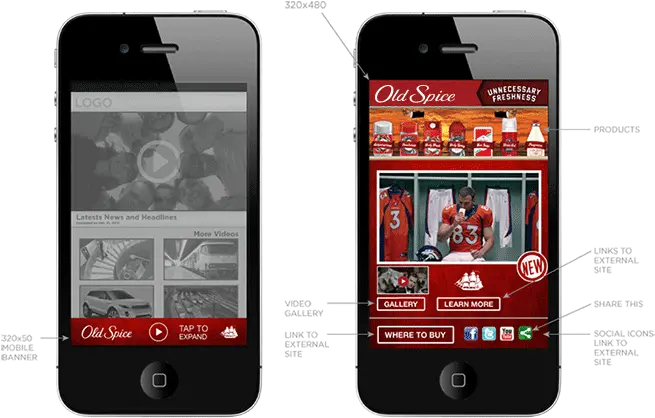 Old Spice Iphone 4 Png Old Spice Logo