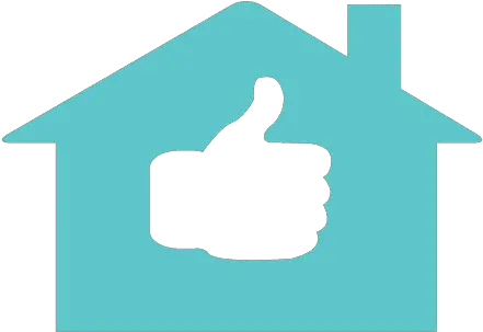 Transparent Png Svg Vector File House With Thumbs Up Thumbs Up Logo