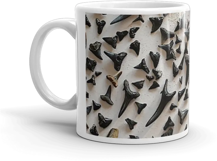 Shark Teeth Mug U2013 Matlock Trading Company Serveware Png Shark Teeth Png