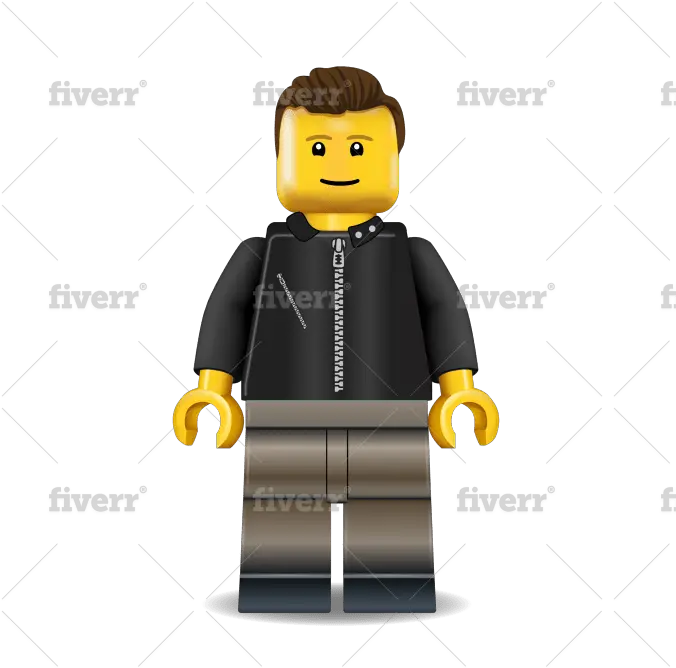 Create An Illustration Of Anyone As A Lego Character Png Characters