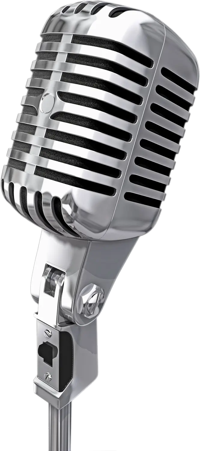 Flaming Microphone Png