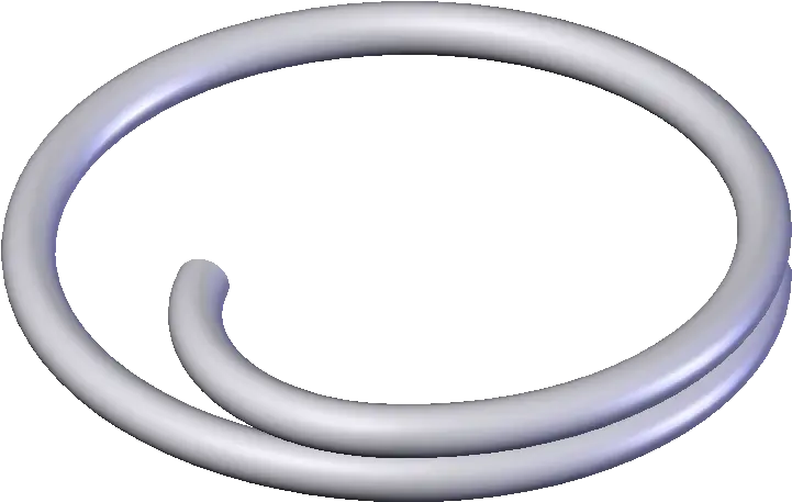 Circle Cotter File Ring Png Silver Circle Png