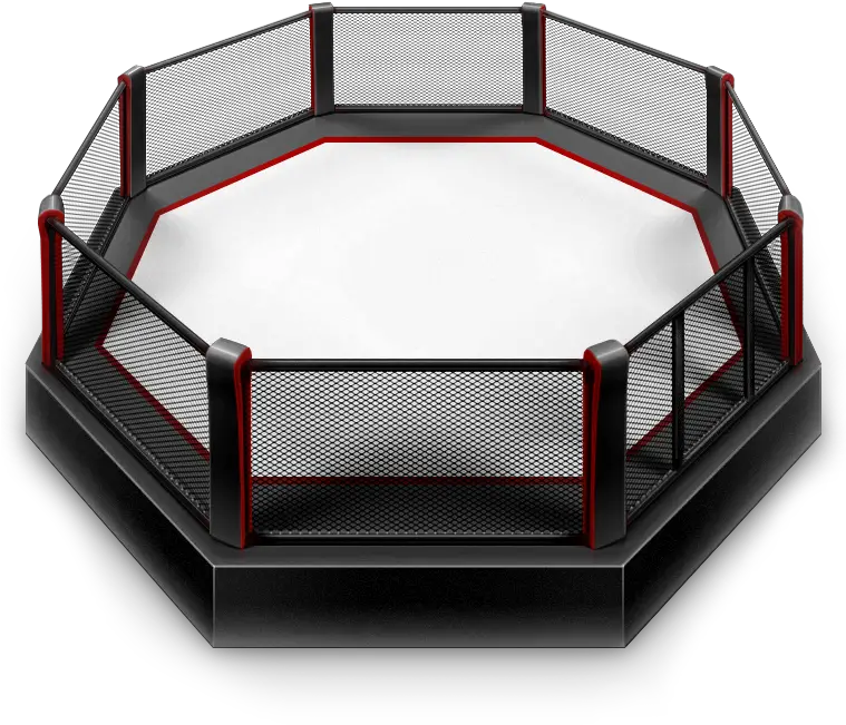 Octagons And Boxing Rings Directly From Octagon Fight Png Boxing Ring Png