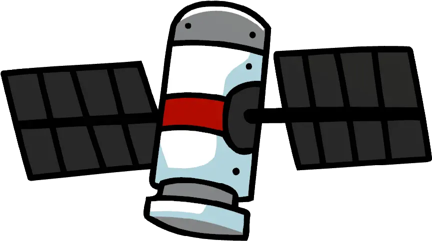 Download Satellite Cartoon Png Cartoon Satellite Png Satellite Transparent Background