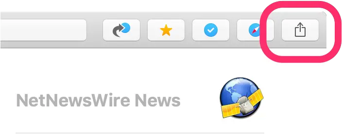 Netnewswire 5 For Mac Help Sharing To Other Apps Screenshot Png Share Button Png