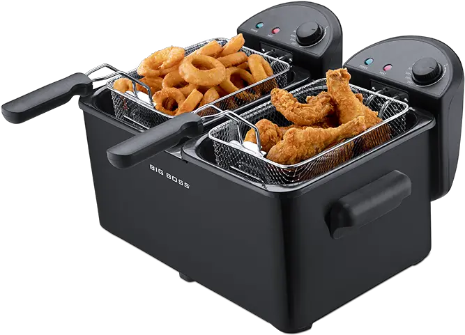 Dual Deep Fryer U2014 Big Boss Deep Fryer Png Big Boss Png