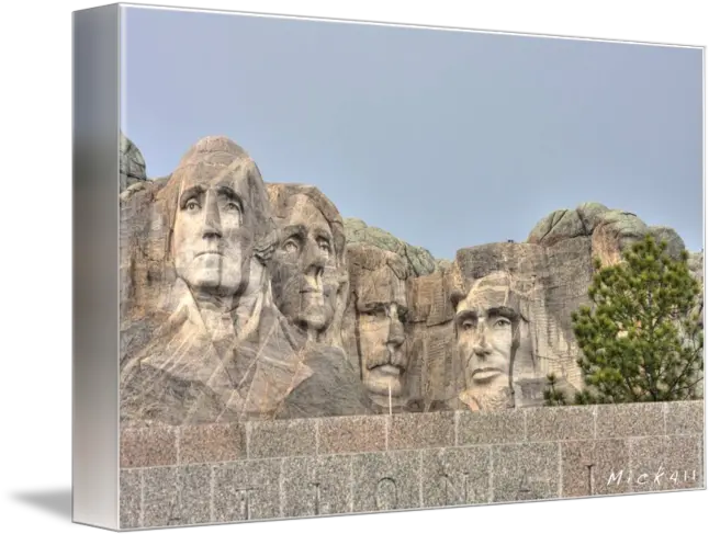 Mount Rushmore By Mickey Petersen Mount Rushmore National Memorial Png Mount Rushmore Png