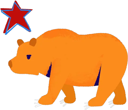 No I Voted Sticker Use This Face Filter Animal Figure Png California Flag Icon