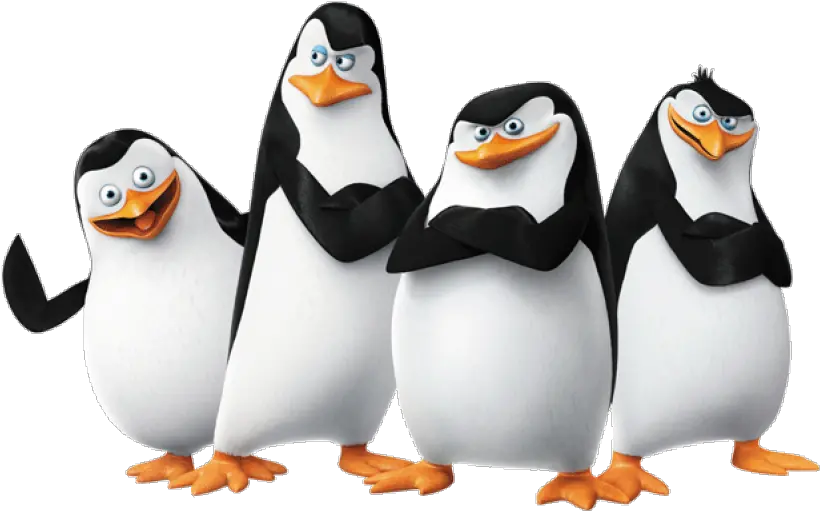 Madagascar Penguins Png Image Purepng Free Transparent Penguins Of Madagascar Names Penguin Transparent