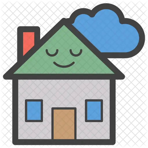 House Emoji Icon Of Colored Vector Graphics Png House Emoji Png