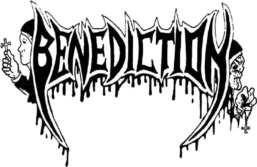 Death Metal Benediction Logo Png Death Metal Logos