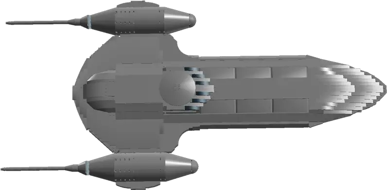 Download Hd Naboo Royal Starship 04 Star Wars Ship Top View Png Starship Png