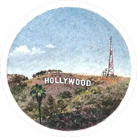 The Hollywood Sign Telecommunications Engineering Png Hollywood Sign Png