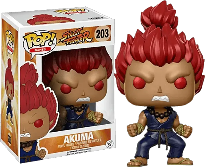 Funko Pop Street Fighter Akuma Street Fighter Pop Vinyl Png Akuma Png