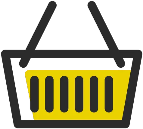 Shopping Basket Colored Stroke Icon Cesta De La Compra Png Basket Icon Transparent