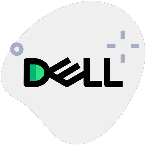 Dell Logo Icon Of Colored Outline Style Dot Png Dell Icon Png