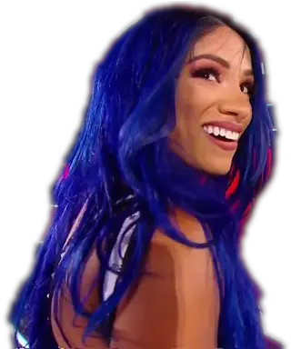 Wwe Sasha Banks Free Png Image Sasha Banks Wig Sasha Banks Png