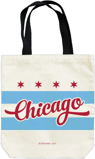 Chicago Tote Bag Tote Bag Png Chicago Flag Png