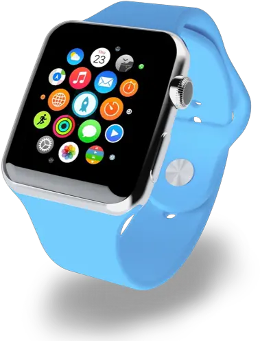 Hd Build The Most Realistic Apple Watch Apple Watch Blue Png Apple Watch Png