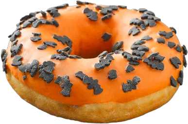 Halloween Fs Cider Doughnut Png Donut Transparent