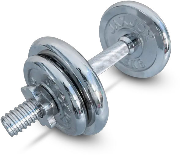 Download Chrome Dumbbell Small Weight Transparent Background Png Dumbbell Png