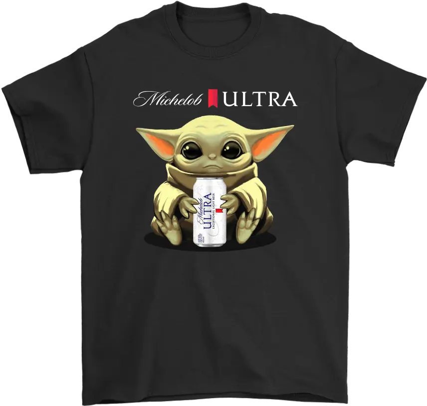 Baby Yoda Hugs Michelob Ultra Beer Star Wars Shirts Geek Baby Yoda Hug Michelob Ultra Png Michelob Ultra Png