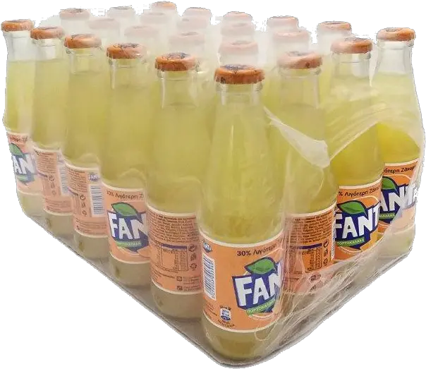 Fanta Bottles 24 X 25cl Glass Bottle Png Fanta Png