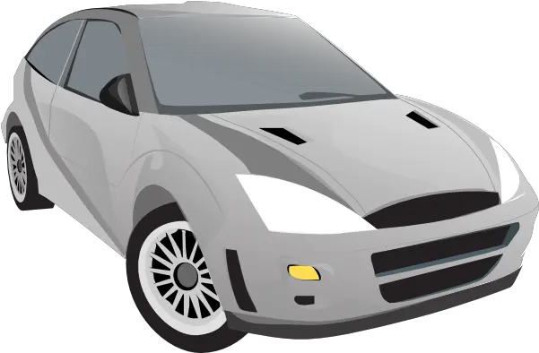 Carro Prata Focus Clip Art Carro Com Fundo Transparente Png Carro Png