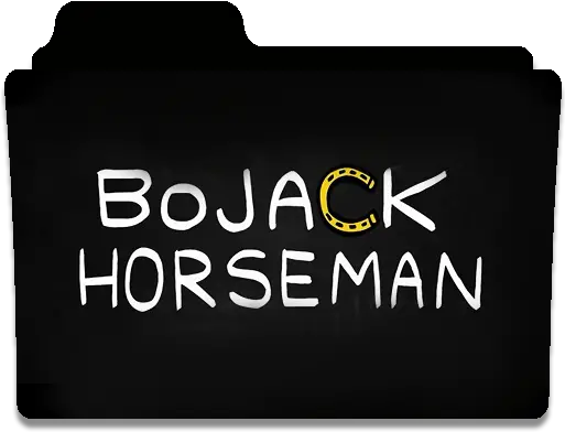 Bojack Horseman Text Download Hd Png Fantastic Beasts Main Folder Icon Bojack Png