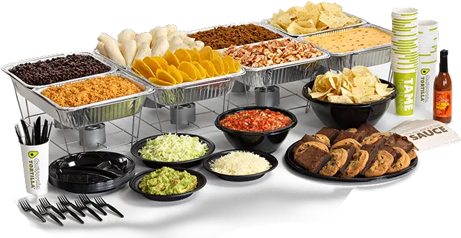 Download Taco Clipart Party Taco Bar Party Full Buffet Png Taco Clipart Png