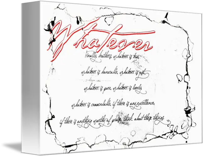 Whatever Is Grunge Frame Handwriting Png Grunge Frame Png