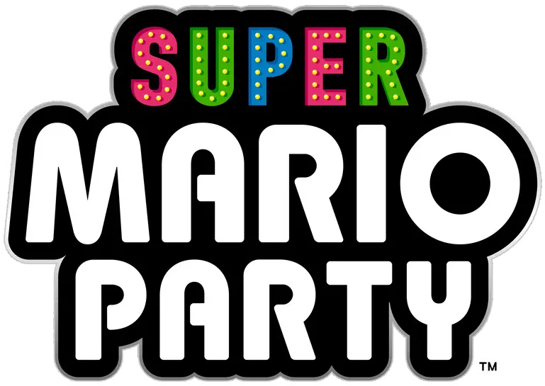 Super Mario Party Logo Super Mario Party Png Super Mario Logos