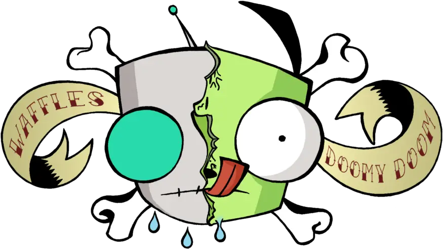 Before Doomy Doom By Gorilla Gir Invasor Zim Doom Png Gir Png