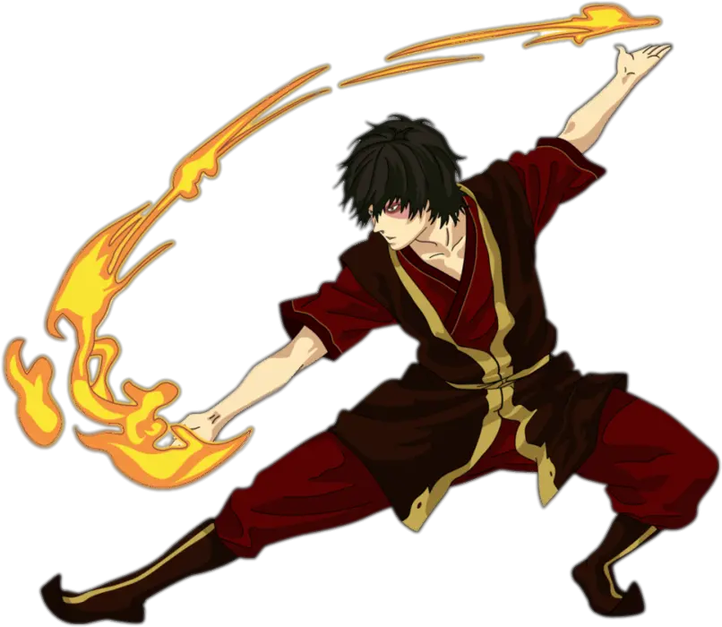 Check Out This Transparent Avatar The Last Airbender Zuko Png Fire Images