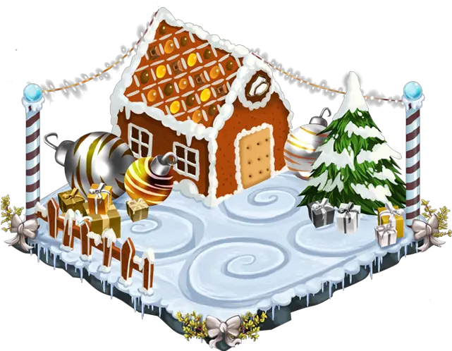 Earth Surprise Habitat 3 Gingerbread House Clipart Full Gingerbread House Png Gingerbread House Png