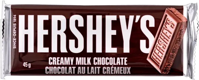 Hersheys Creamy Milk Chocolate Bar Hershey Chocolate Bar Png Hershey Bar Png