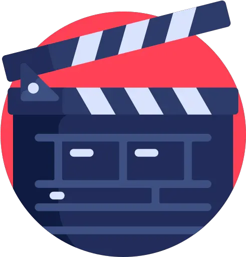 Clapperboard Free Cinema Icons Movies Product Marketing Png Movie Action Icon