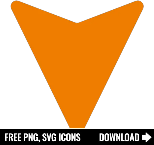 Free Down Arrow Icon Symbol Png Svg Download Vertical Down Arrow Icon Png