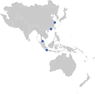 Locations Reconext Asia Pacific Map Vector Png Asia Map Icon