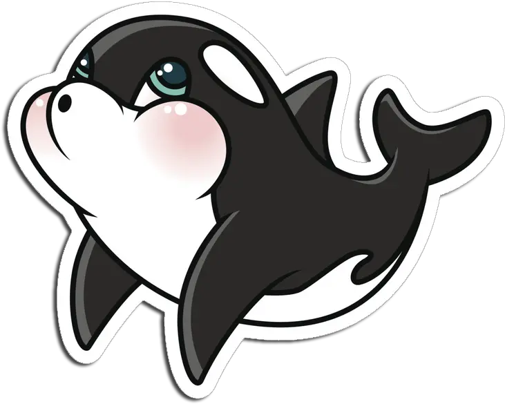 Killer Whale Clipart Arctic Animal Killer Whale Blowing Bubbles Png Whale Clipart Png