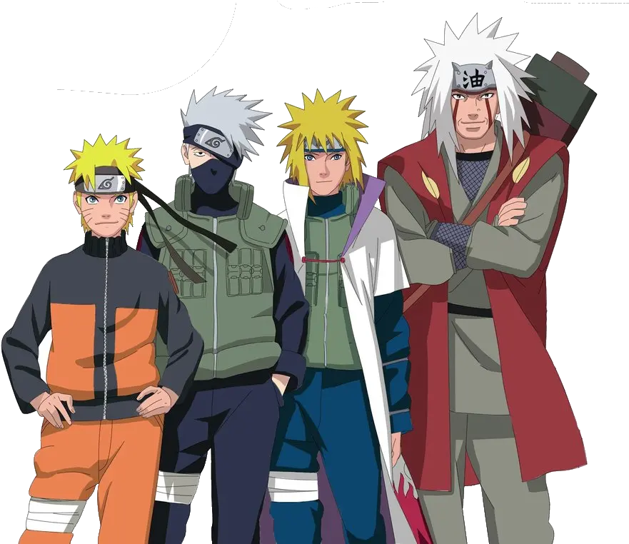 Download Naruto Kakashi Minato Jiraiya Sarutobi Png Naruto Kakashi Minato Jiraiya Kakashi Png